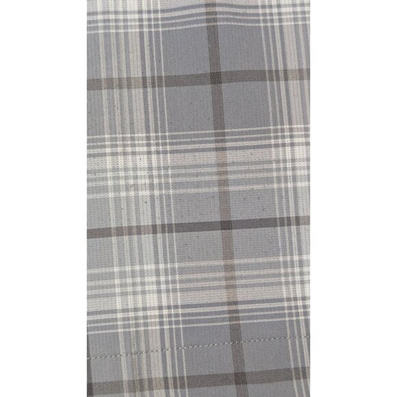 Nike Golf Plaid Shorts Mens 38 Preppy Tour Performance Gray Dri-Fit Lightweight - Picture 8 of 8